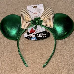 GIRLS - MINNIE MOUSE St. Patrick’s Day Ears